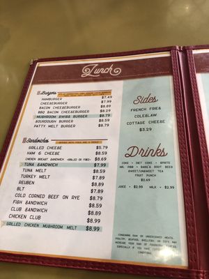 Bub’s Cafe menu 3