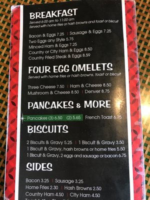 Bub’s Cafe menu 4